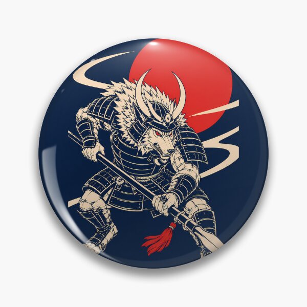 Item preview, Samurai Wolf designed and sold by KungPowUnicorn.