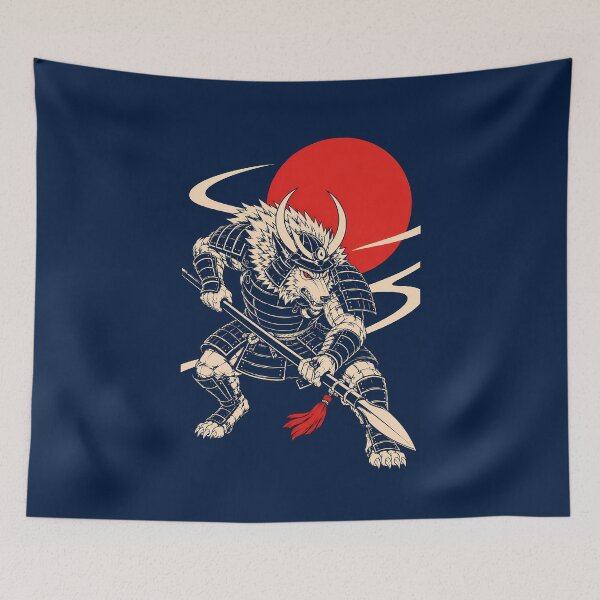 Item preview, Samurai Wolf designed and sold by KungPowUnicorn.