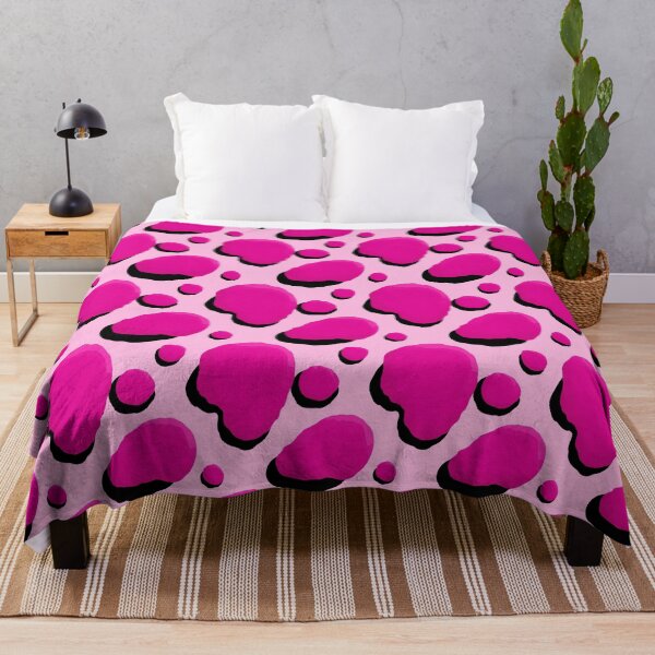 Item preview, Bold Magenta Pop Art Blob Pattern designed and sold by igraphixart.