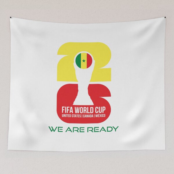 Item preview, Senegal World Cup 2026 We Are Ready Trophy Sticker designed and sold by topprinting.
