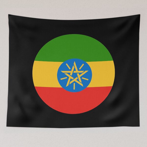 Item preview, Ethiopia Circle Flag ET designed and sold by shitpostee.