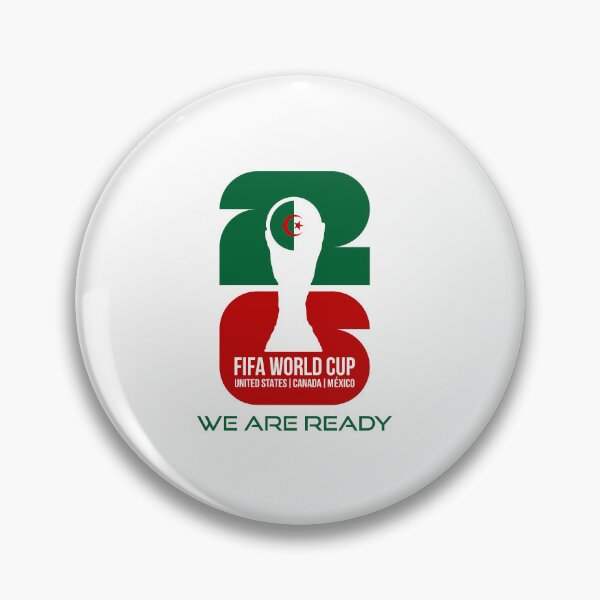 Item preview, Algeria World Cup 2026 We Are Ready Trophy Sticker designed and sold by topprinting.