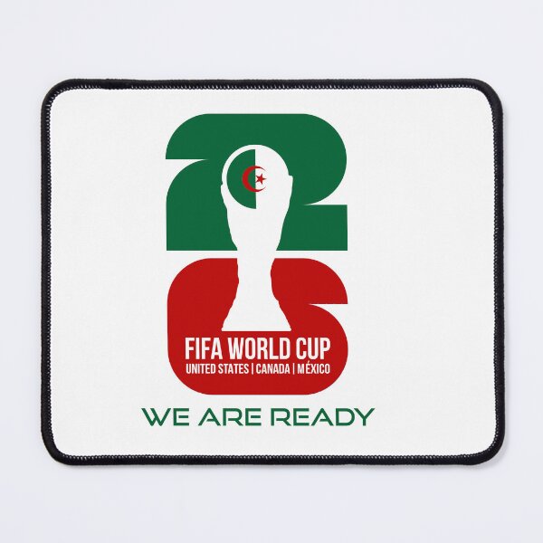 Item preview, Algeria World Cup 2026 We Are Ready Trophy Sticker designed and sold by topprinting.