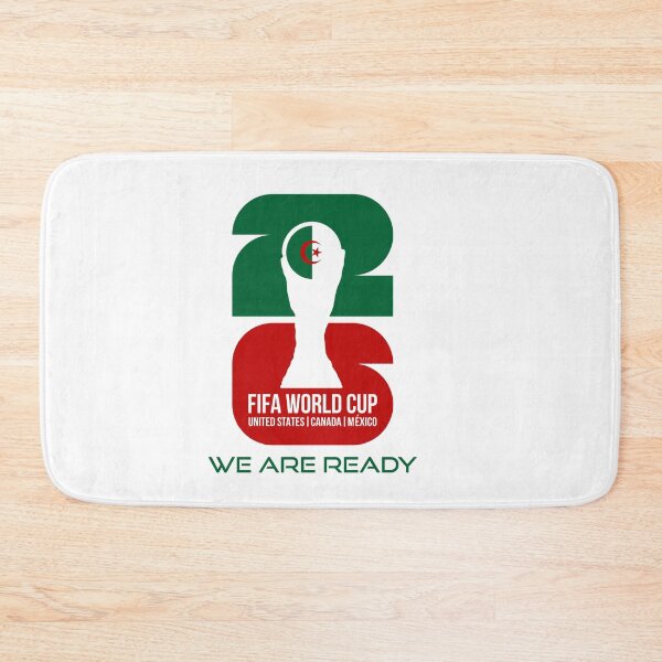 Item preview, Algeria World Cup 2026 We Are Ready Trophy Sticker designed and sold by topprinting.