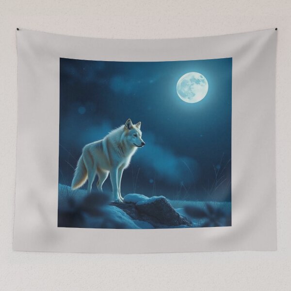 Item preview, Wolf moon designed and sold by Black Rose Products .