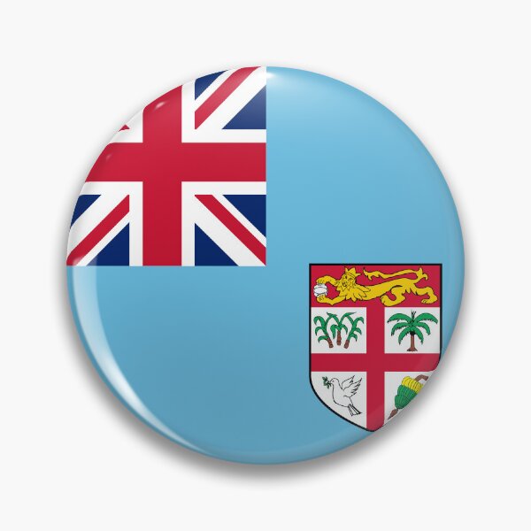 Item preview, Fiji Circle Flag FJ designed and sold by shitpostee.