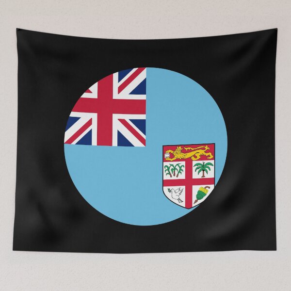 Item preview, Fiji Circle Flag FJ designed and sold by shitpostee.