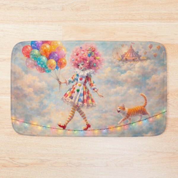Item preview, Magical Tightrope Walk with Cat designed and sold by M-Y-A-R-T-.
