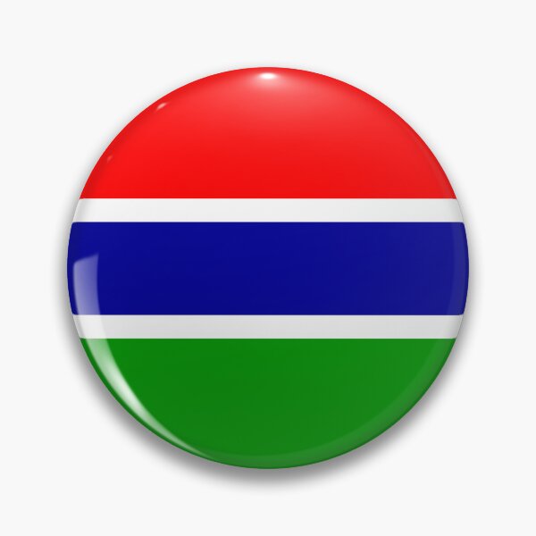 Artikelvorschau, Gambia Circle Flag GM entworfen und verkauft von shitpostee.
