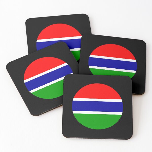 Item preview, Gambia Circle Flag GM designed and sold by shitpostee.