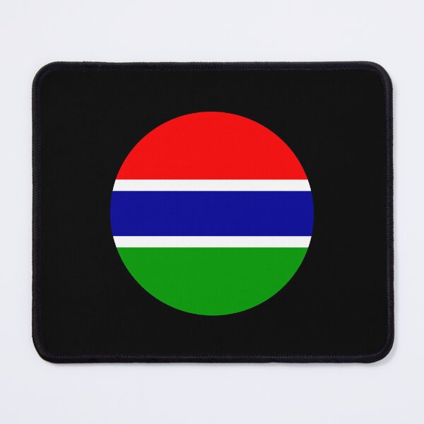 Item preview, Gambia Circle Flag GM designed and sold by shitpostee.
