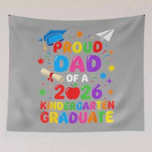 Item preview, Graduation Proud Dad of 2026 Kindergarten Graduate designed and sold by KathieFaugh.