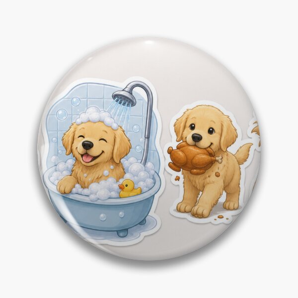 Item preview, Funny Dog Stickers designed and sold by GrowWithNaturePH.