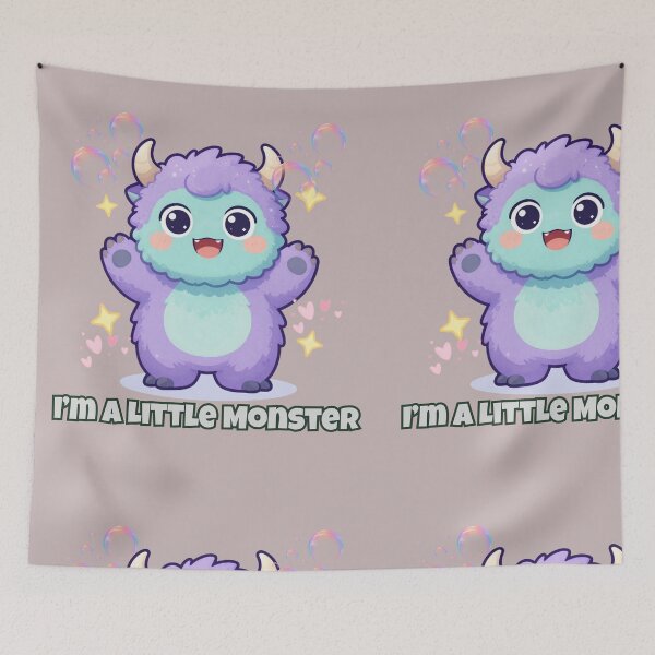 Item preview, I’m a Little Monster designed and sold by BRIGHT LITTLE STUDIO.