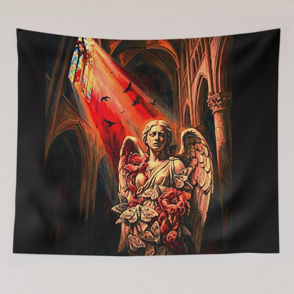 Item preview, Epic Dark Fantasy &amp; Gothic Cathedral Wall Art (3:4) designed and sold by Cyber-ART-Studio.