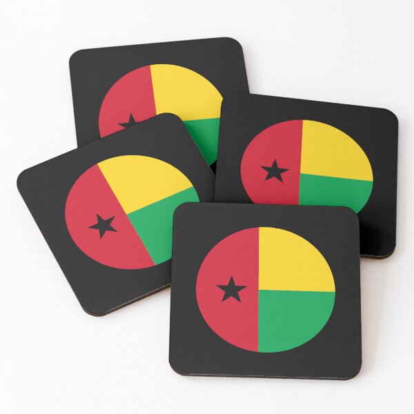 Item preview, Guinea-Bissau Circle Flag GW designed and sold by shitpostee.