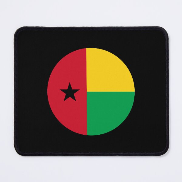 Item preview, Guinea-Bissau Circle Flag GW designed and sold by shitpostee.