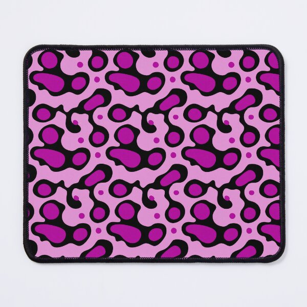 Item preview, Groovy Magenta And Black Lava Lamp Pattern designed and sold by igraphixart.