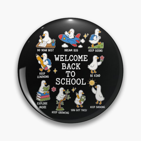 Item preview, Welcome Back To School Goose designed and sold by Poopielandia.