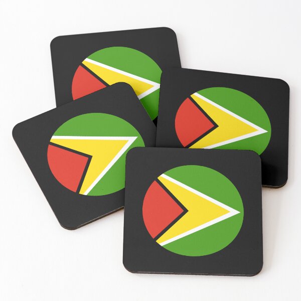 Item preview, Guyana Circle Flag GY designed and sold by shitpostee.