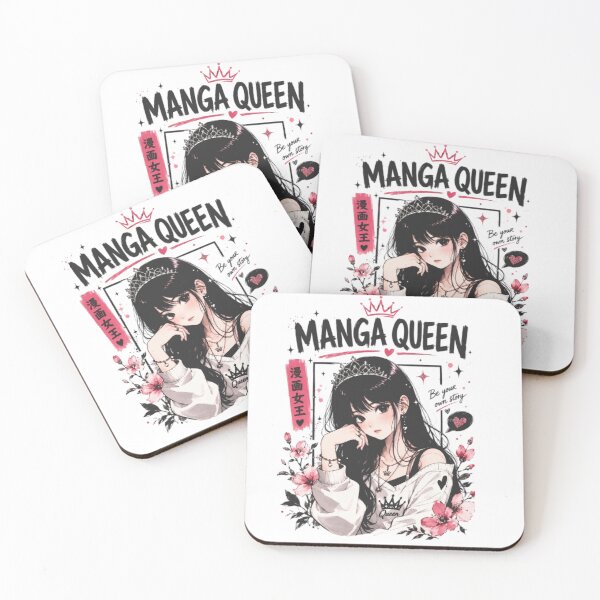 Item preview, Illustration of an anime girl with a crown and flowers designed and sold by Ahmedsyde.