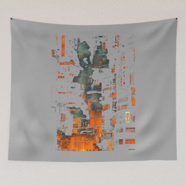 Item preview, Graphic Tee for Men Japanese Cyberpunk Design S-6XL designed and sold by KathieFaugh.