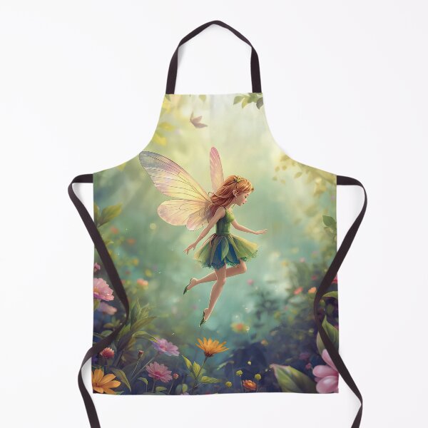 Item preview, Magical Fairy Flying in Enchanted Garden designed and sold by andreavlad.