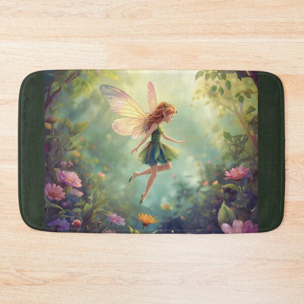 Item preview, Magical Fairy Flying in Enchanted Garden designed and sold by andreavlad.