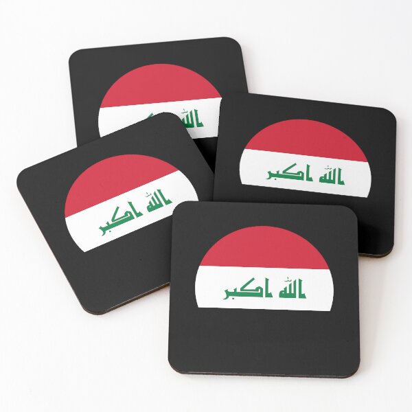 Item preview, Iraq Circle Flag IQ designed and sold by shitpostee.