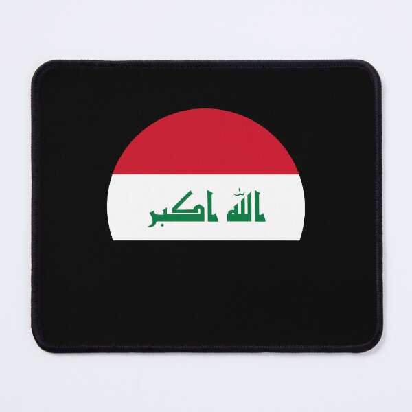 Item preview, Iraq Circle Flag IQ designed and sold by shitpostee.