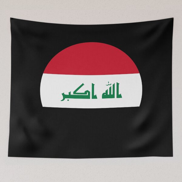 Item preview, Iraq Circle Flag IQ designed and sold by shitpostee.