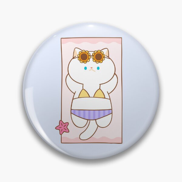 Item preview, Cat at the beach designed and sold by salposi.