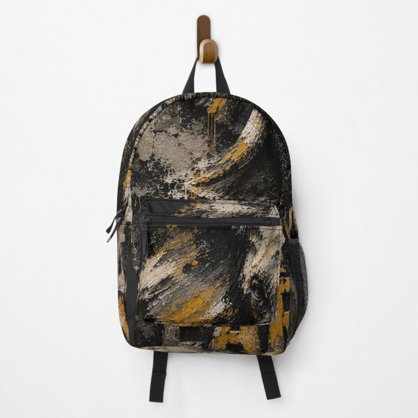 Item preview, Operator Earned Elephant Industrial Corroded Impasto Art designed and sold by SavannaStrikes.