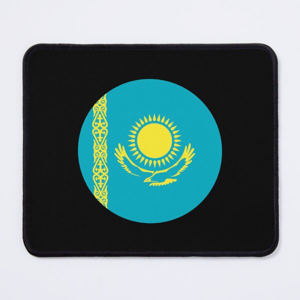 Item preview, Kazakhstan Circle Flag KZ designed and sold by shitpostee.