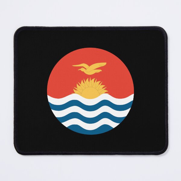 Item preview, Kiribati Circle Flag KI designed and sold by shitpostee.