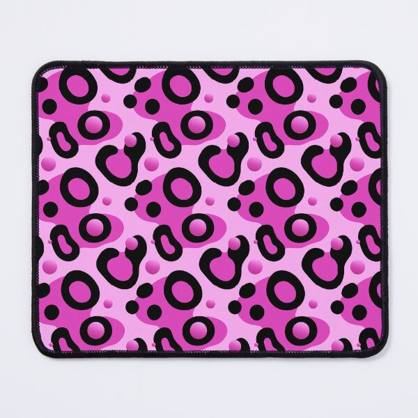 Item preview, Retro Pink And Black 3D Sphere And Blob Pattern designed and sold by igraphixart.