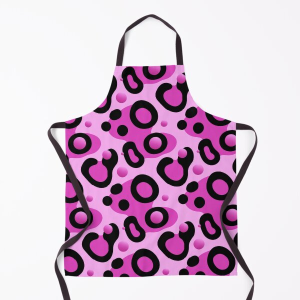 Item preview, Retro Pink And Black 3D Sphere And Blob Pattern designed and sold by igraphixart.