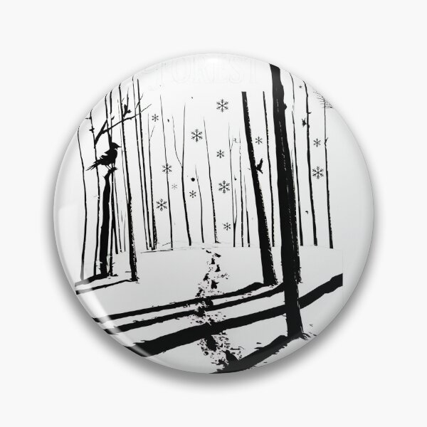Item preview, Minimalist Forest Footprints Scenic  designed and sold by minimancece.