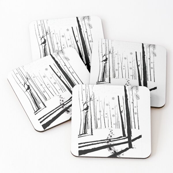 Item preview, Minimalist Forest Footprints Scenic  designed and sold by minimancece.