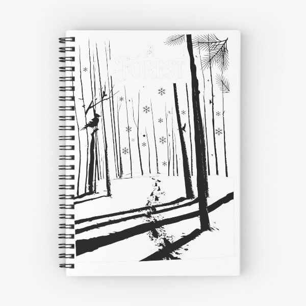 Item preview, Minimalist Forest Footprints Scenic  designed and sold by minimancece.