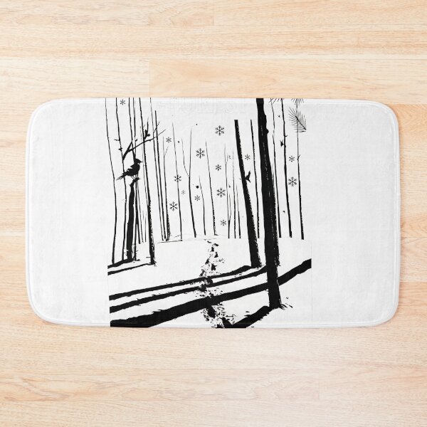 Item preview, Minimalist Forest Footprints Scenic  designed and sold by minimancece.