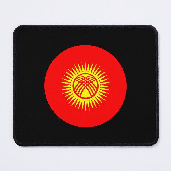 Item preview, Kyrgyzstan Circle Flag KG designed and sold by shitpostee.
