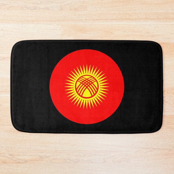 Item preview, Kyrgyzstan Circle Flag KG designed and sold by shitpostee.