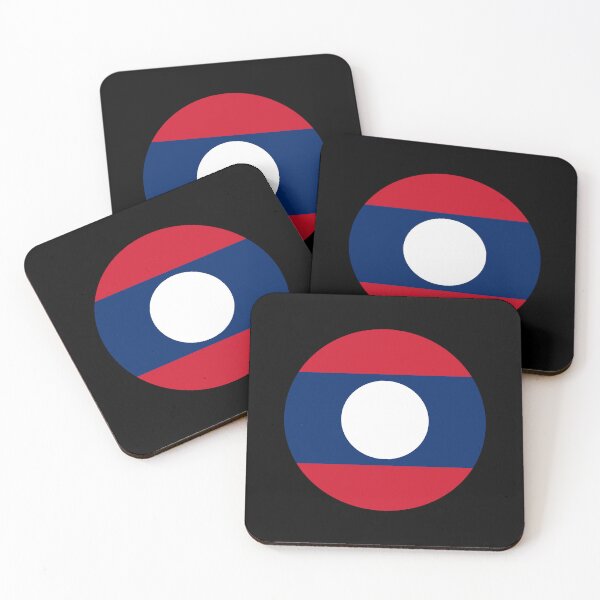 Item preview, Laos Circle Flag LA designed and sold by shitpostee.