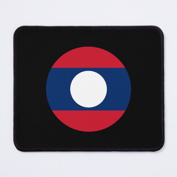Item preview, Laos Circle Flag LA designed and sold by shitpostee.