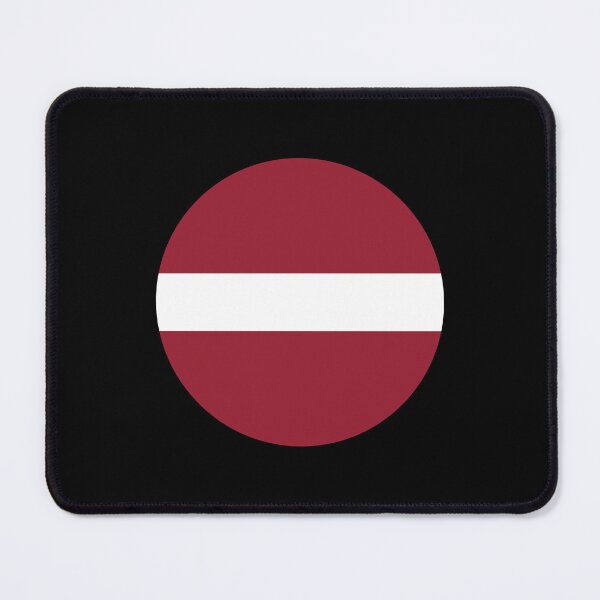 Item preview, Latvia Circle Flag LV designed and sold by shitpostee.