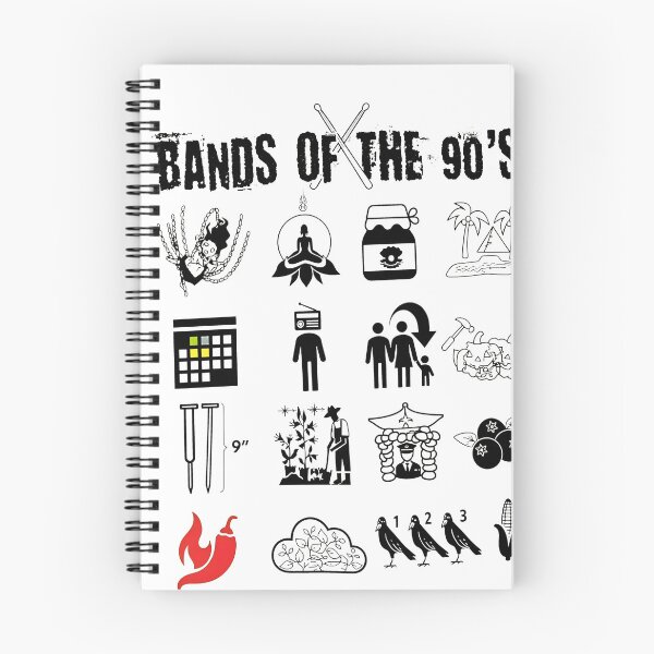 Item preview, 90s Music Icons Riddle Graphic  designed and sold by minimancece.
