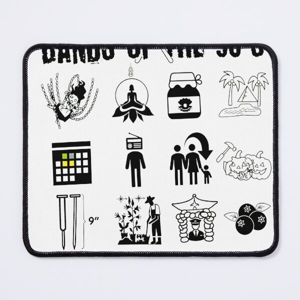Item preview, 90s Music Icons Riddle Graphic designed and sold by minimancece.