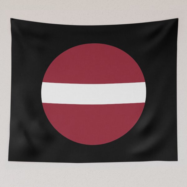 Item preview, Latvia Circle Flag LV designed and sold by shitpostee.