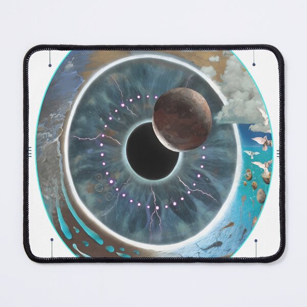 Item preview, Cosmic Eye Vision Celestial Surreal Art designed and sold by minimancece.